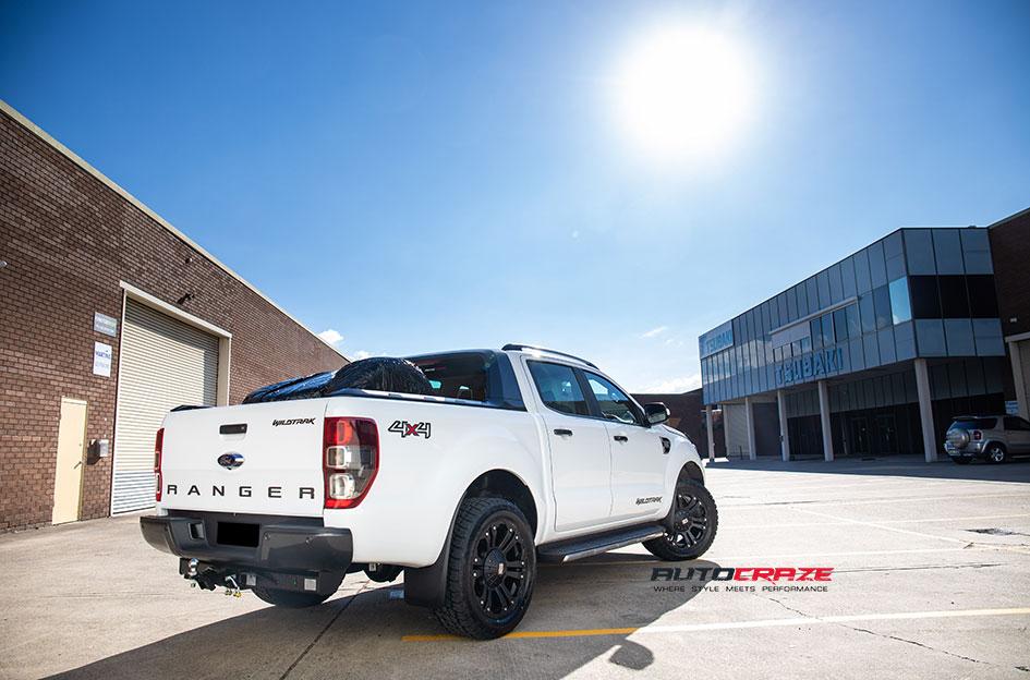 FORD RANGER MONSTER XD MATTE BLACK